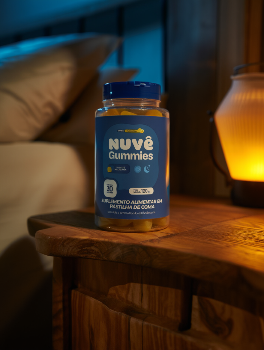 Nuvê Gummies Melatonina 30 cápsulas