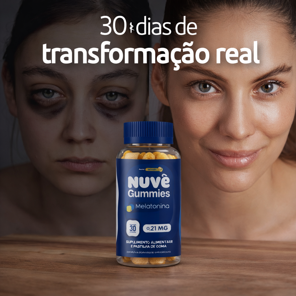 Nuvê Gummies Melatonina 30 cápsulas